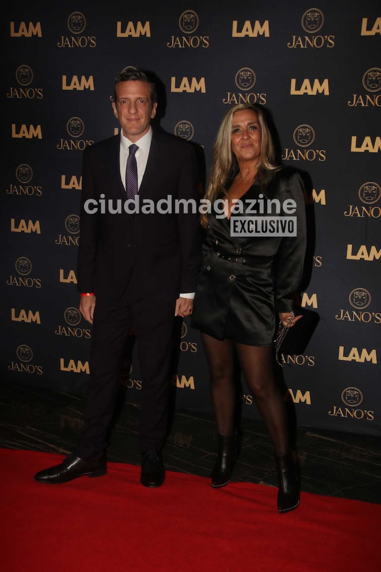 Mauro Szeta y Clarissa Antonini (Foto: Movilpress)