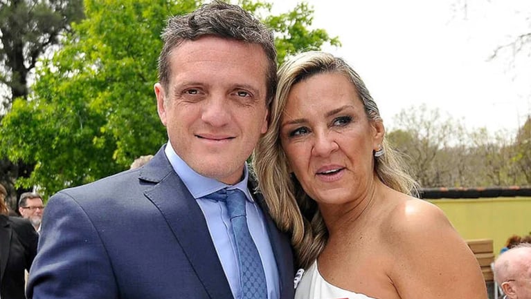 Mauro Szeta y su esposa.