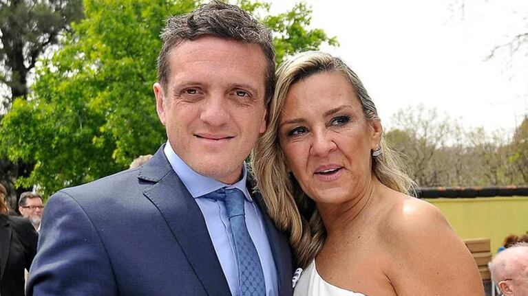 Mauro Szeta y su esposa.