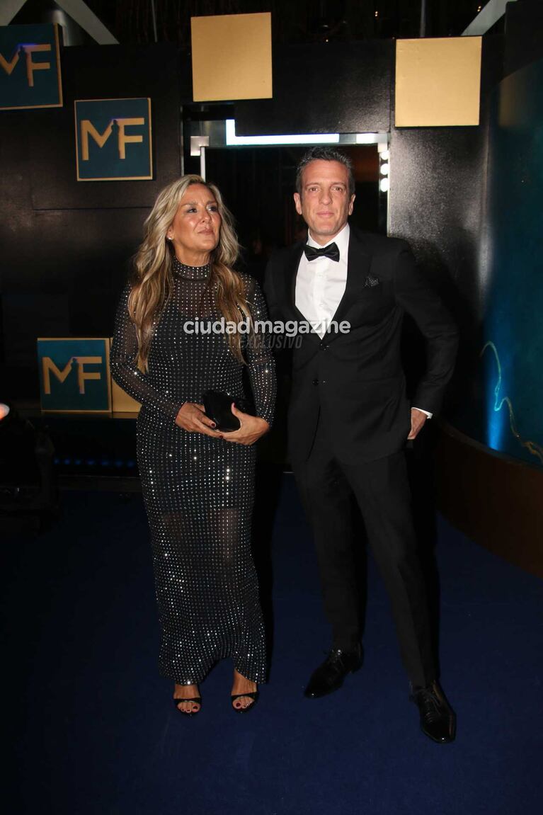 Mauro Szeta y su esposa Clarissa (Fotos: Movilpress)