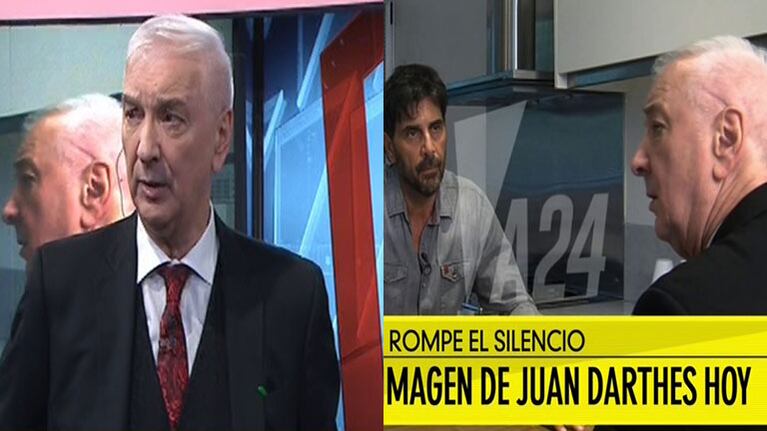 Mauro Viale y Juan Darthés