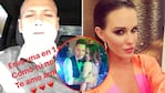 Mauro Zárate le dedicó una romántica canción a Natalie Weber. Foto: Instagram.