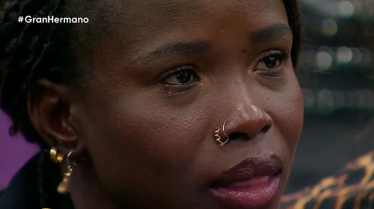 Mavinga abandonó Gran Hermano y Andrea del Boca se quebró (captura de Telefe)