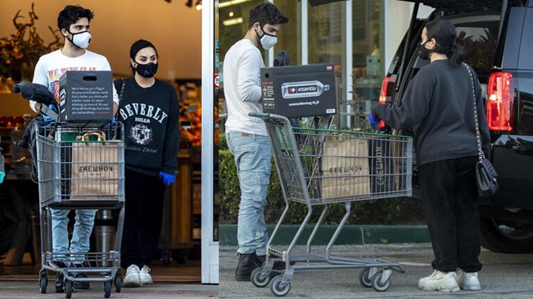 Max y Demi salieron a hacer las compras. Fotos: The Grosby Group