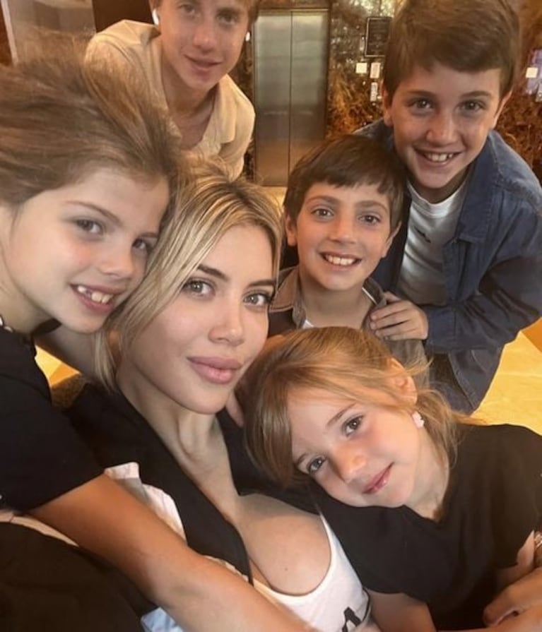 Maxi López celebró el reencuentro de Wanda Nara con sus hijos: el significativo mensaje que le dedicó