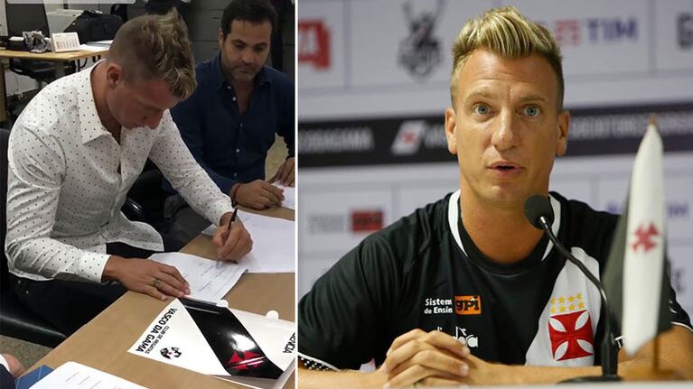 Maxi López firmó contrato con Vasco da Gama y se va a vivir a Brasil