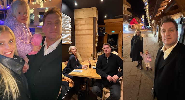 Maxi López se reencontró con Daniela Christiansson y Elle: las fotos | Créditos: Instagram @officialmaxilopez