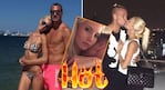 Maxi López y Daniela Christiansson, apasionados en Instagram. 
