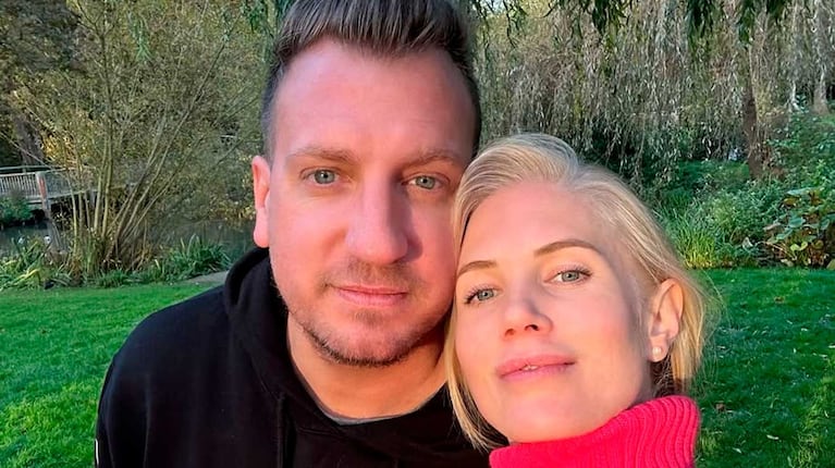 Maxi López y Daniela Christiansson (Foto: Instagram @danielachristiansson)