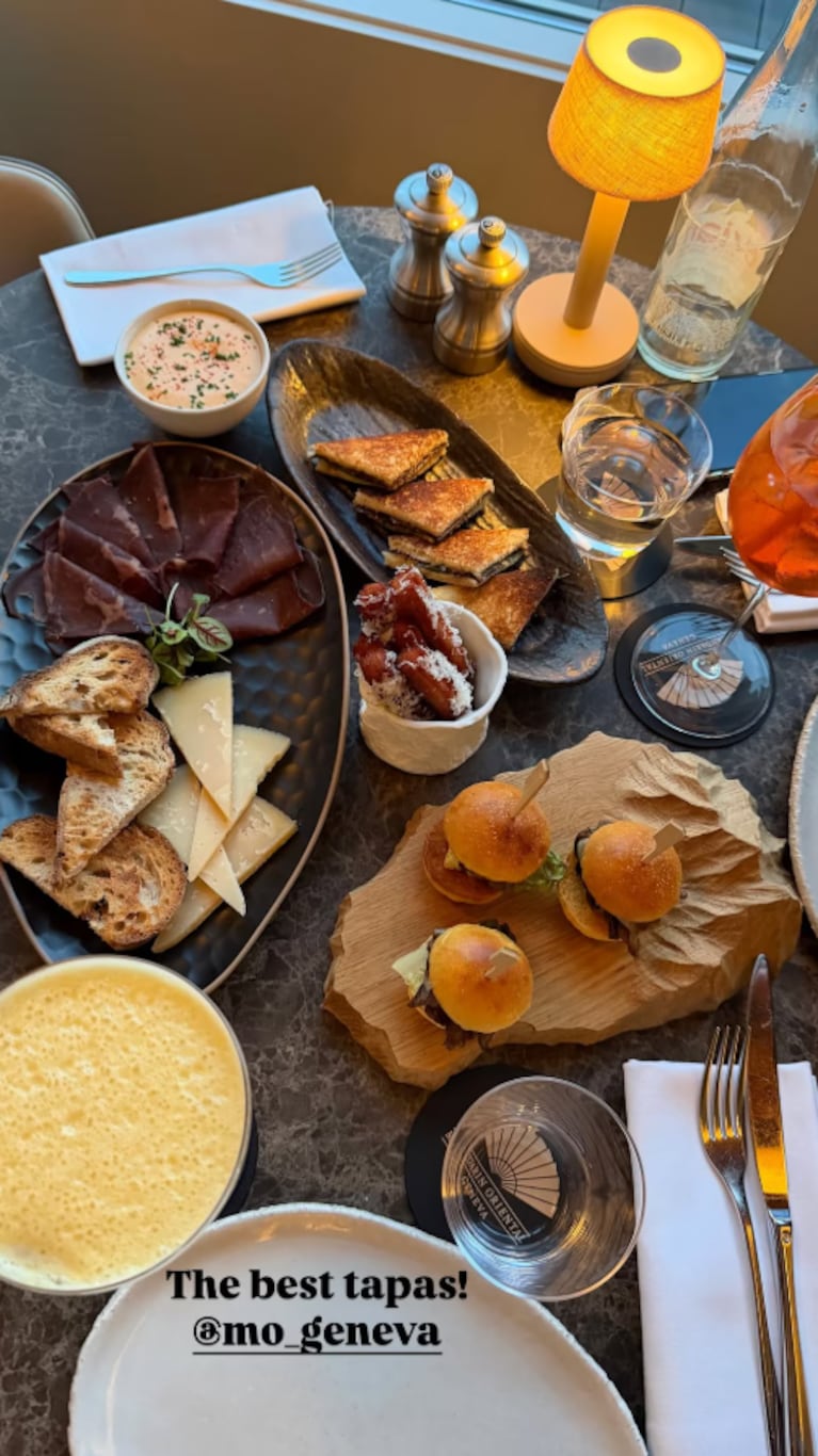 Maxi López y Daniela Christiansson se hospedan en un hotel de lujo en Ginebra: cuánto cuesta la noche | Créditos: Instagram @danielachristiansson