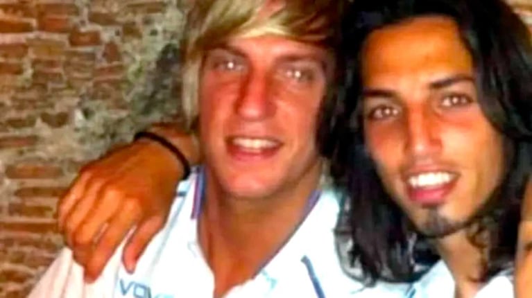 Maxi López y Ezequiel Schelotto (Foto: Instagram @pasesexracing)