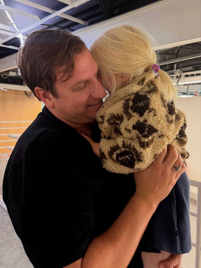 Maxi López y su hija (Foto: Instagram @danielachristiansson)