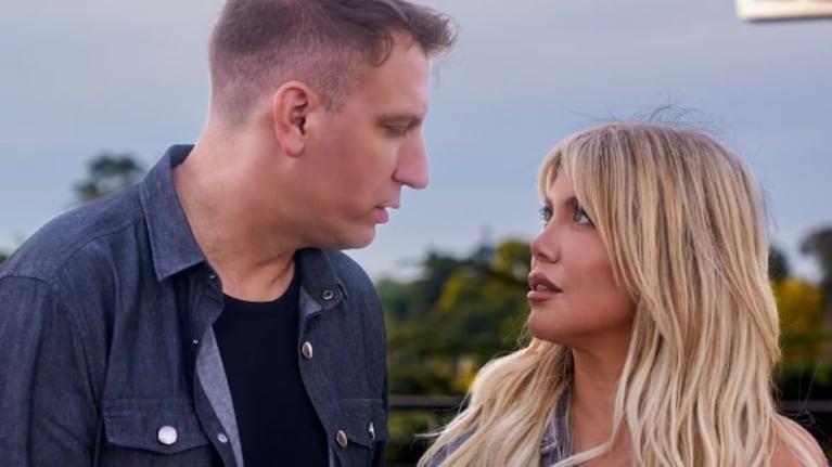 Maxi López y Wanda Nara