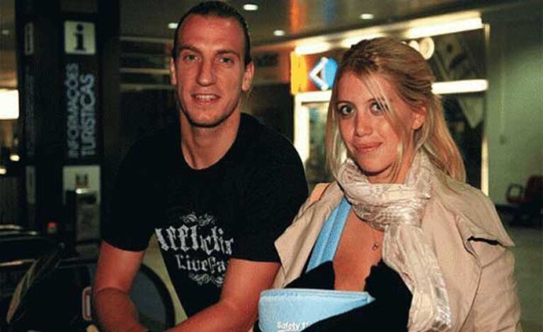 Maxi López y Wanda Nara. (Foto: Web).