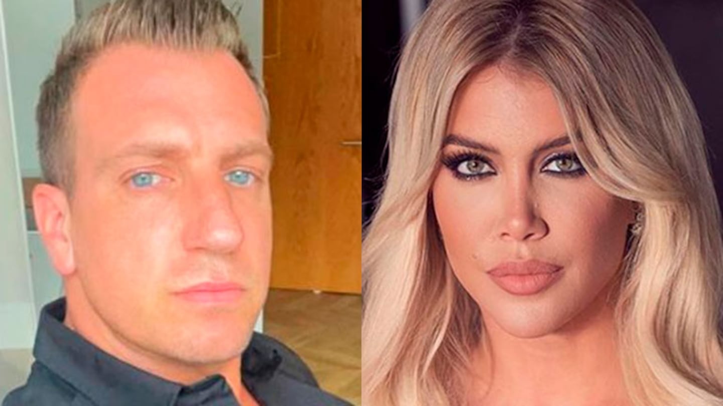 Maxi López y Wanda Nara juntos de compras en Buenos Aires. 