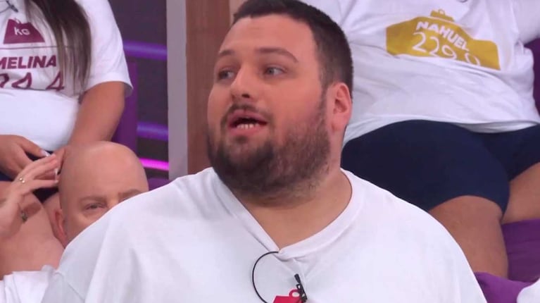 Maxi Tavares en Cuestión de Peso (Foto: captura eltrece)