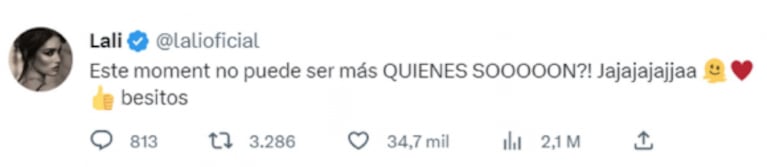 Maxi Trusso la llamó "grasa" y Lali Espósito reaccionó con ironía