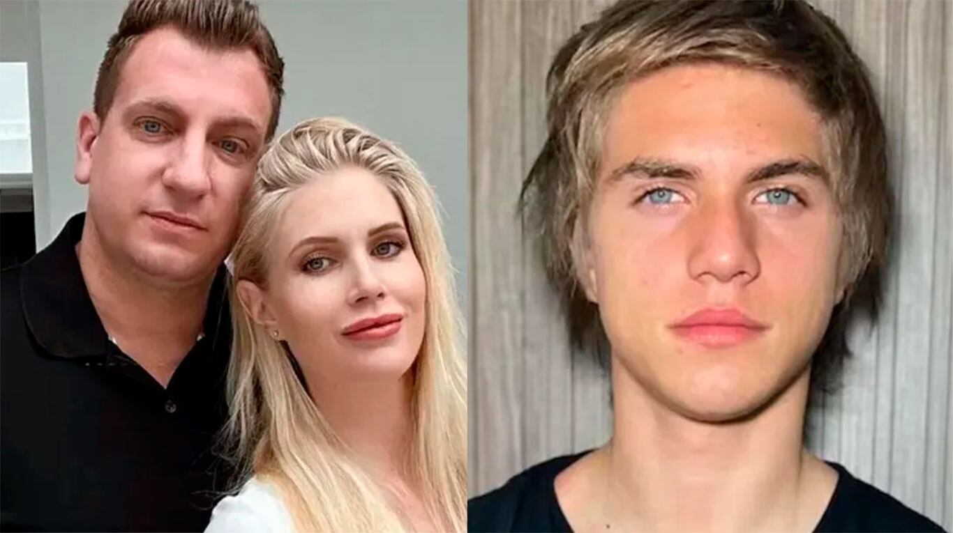 Maxi y Valentino López, Daniela Christiansson (Fotos: redes sociales).