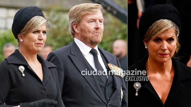 Máxima Zorreguieta estuvo en el último adiós a la reina Isabel II: las fotos