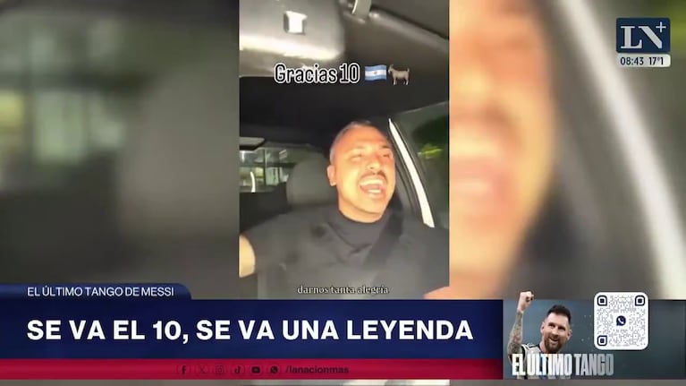 Maximiliano Rossi creo el nuevo hit para la despedida de Messi de la Selección argentina (Foto: La Nación).