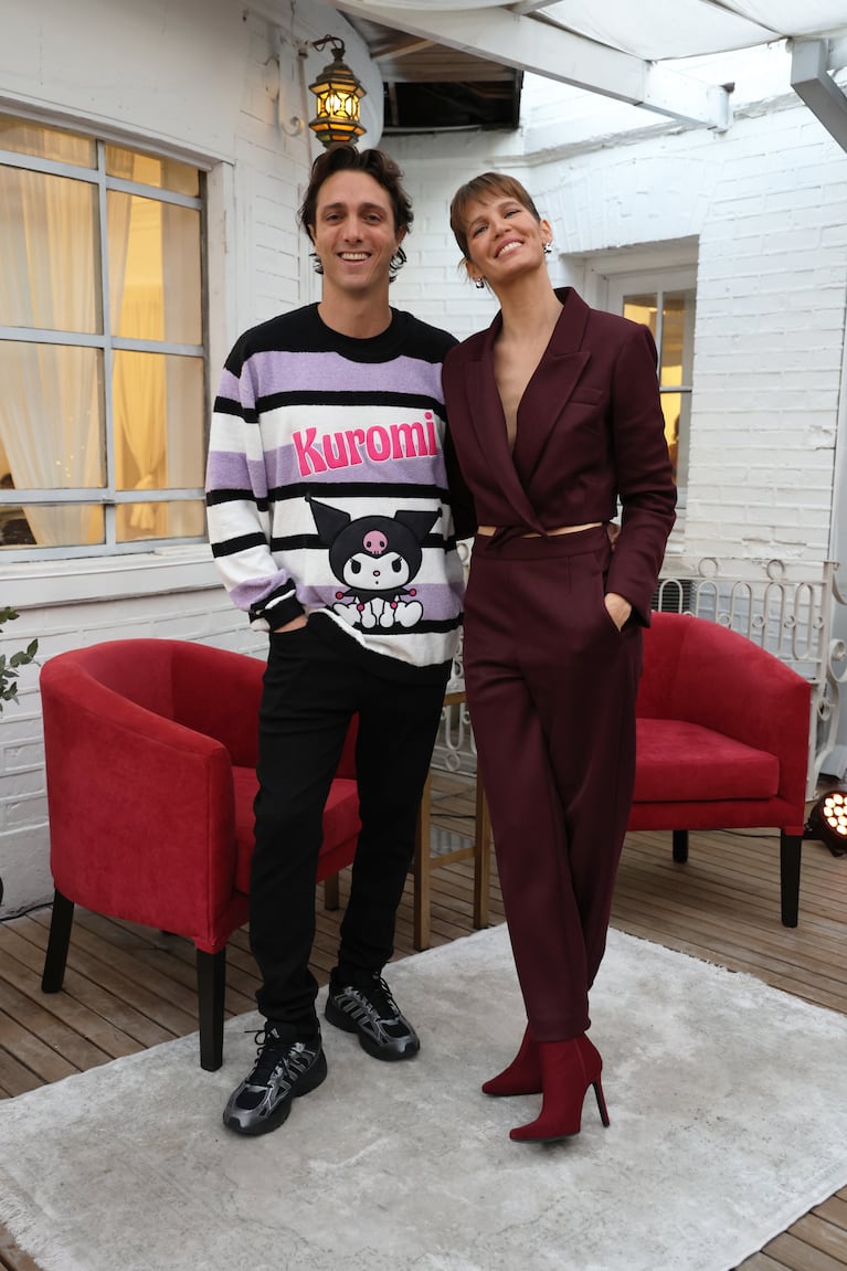 Máximo Mazzocco y Liz Solari