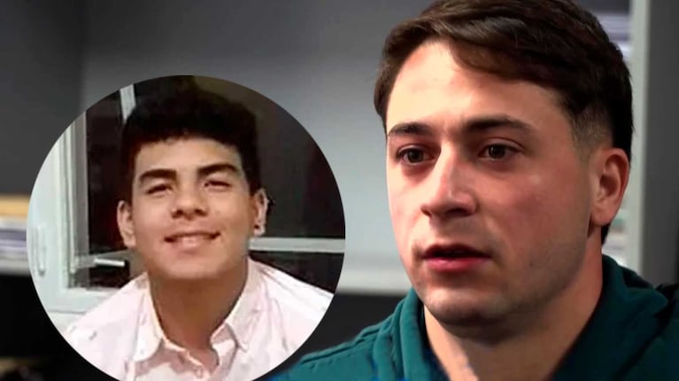 Máximo Thomsen y Fernando Báez Sosa (Fotos: capturas eltrece)