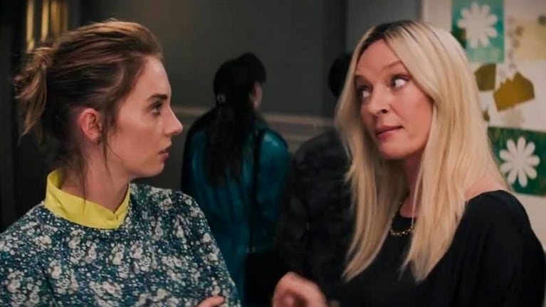 Maya Hawke es  Grace y Uma Thurman se pone en la piel de Patrice Capullo en La galería de la mafia.