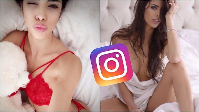 Maypi Delgado calentó Instagram con una selfie muy hot. Foto: Instagram