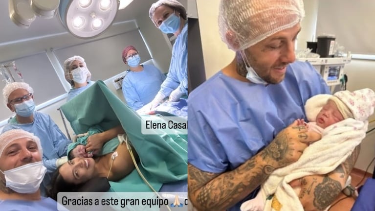 Maypi Delgado fue mamá por primera vez y presentó a su bebita India en las redes (Fotos: Instagram)