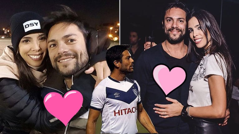 Maypi Delgado presentó a su nuevo novio, el exfutbolista Santiago Ladino. Foto: Clarín