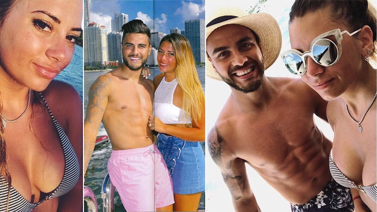 Mayra Mohamed y Tito Villalba, enamorados en Estados Unidos. (Foto: revista Caras e Instagram)