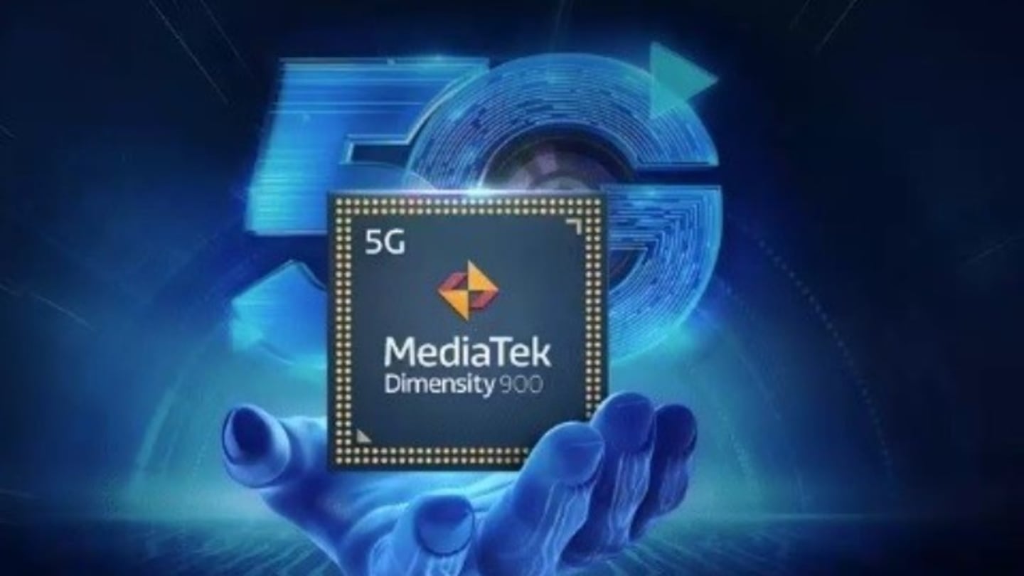 MediaTek anuncia Dimensity 900 5G, para llevar a la gama media las pantallas de 120Hz y las cámaras de 108MP. Foto:DPA. 
