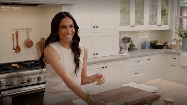 Meghan Markle cocina en su reality de 8 episodios por Netflix. Foto: Netflix