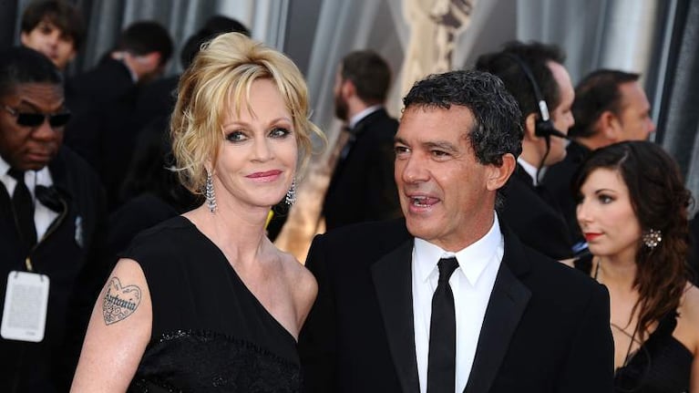 Melanie Griffith y Antonio Banderas, separados. (Foto: Web)