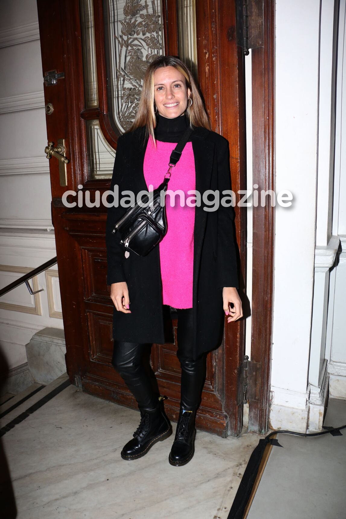 Melina Lezcano en  en el debut como cantante solista de Fernando Dente. (Foto: Movilpress)
