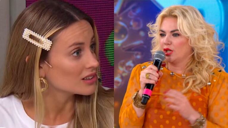 Melina Lezcano y Esmeralda Mitre