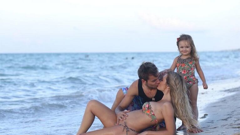 Melina Pitra y Fabián Assmann agrandan la familia (Foto: revista Gente)