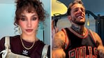 Melody Luz, ¿apuntó contra Alex Caniggia? (Fotos: IG @melody luz / @alexcaniggia)
