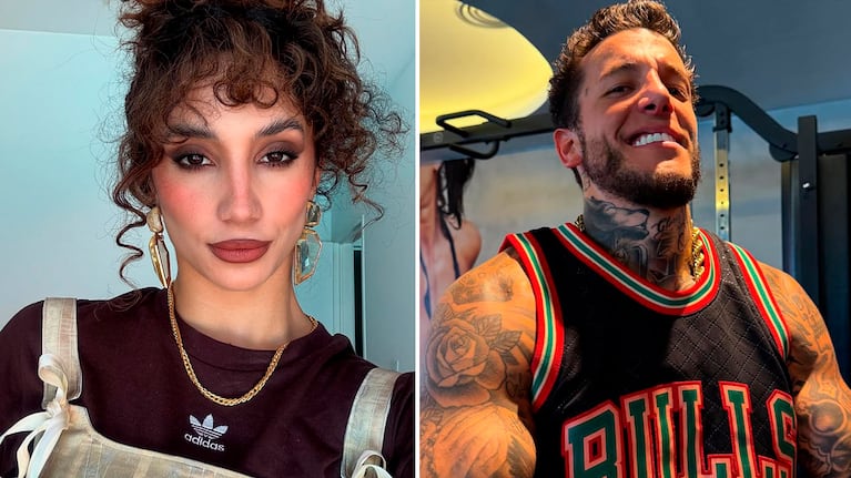 Melody Luz, ¿apuntó contra Alex Caniggia? (Fotos: IG @melody luz / @alexcaniggia)