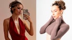 Melody Luz apuntó contra Fio Giménez (Fotos: Instagram @melodyluz & @fiogimenez1)