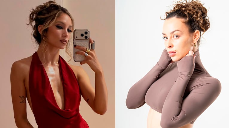 Melody Luz apuntó contra Fio Giménez (Fotos: Instagram @melodyluz & @fiogimenez1)