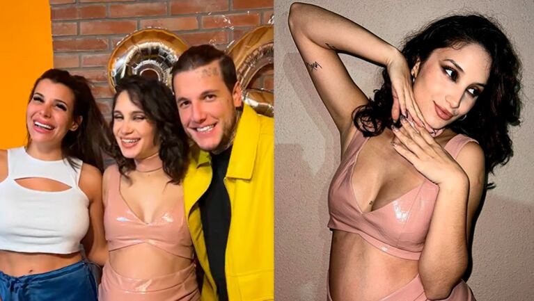 Melody Luz compartió el álbum de fotos de su cumple más especial, a punto de ser mamá con Alex Caniggia.