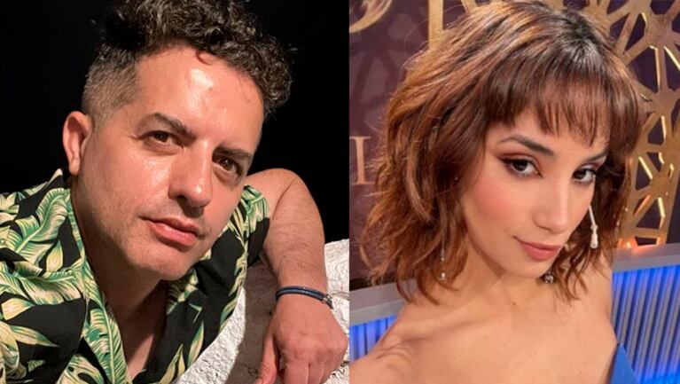 Melody Luz cruzó explosiva a Ángel de Brito.