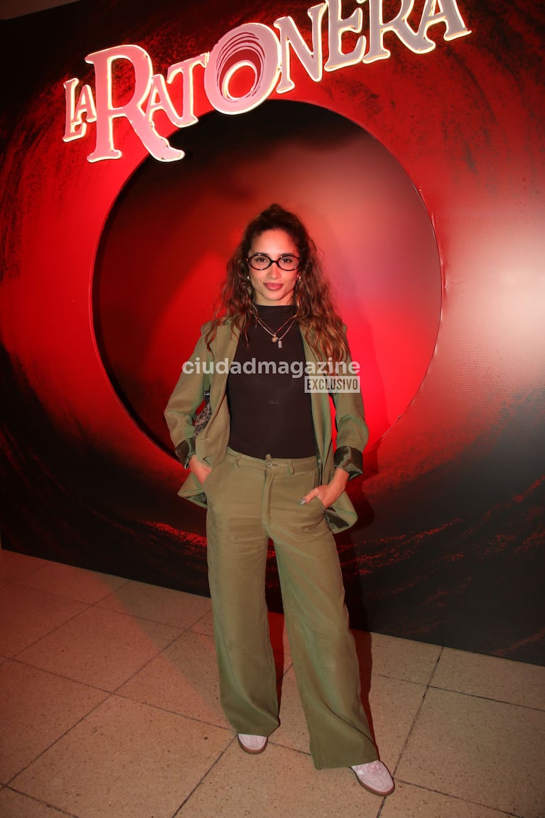Melody Luz en el estreno de La Ratonera (Foto: Movilpress).
