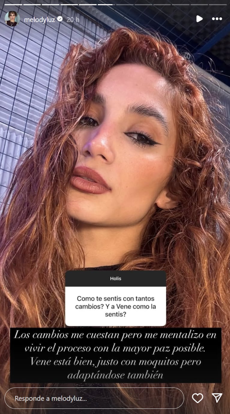 Melody Luz habló de Venezia. Foto: IG | melodyluz