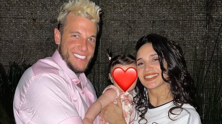 Melody Luz, Venezia y Alex Caniggia (Foto: Instagram @melodyluz)