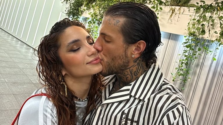 Melody Luz y Alex Caniggia. Foto: Instagram (@alexcaniggia)