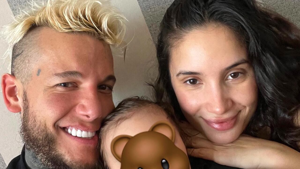Melody Luz y Alex Caniggia mostraron por primera vez la carita de Venezia en su segundo cumpleaños. Crédito: Instagram/@veneziacaniggia
