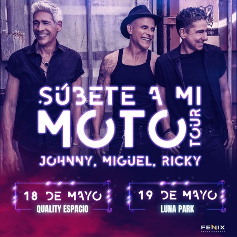 Menudo en Argentina con el Súbete a mi moto World Tour 2023: cuándo y cómo comprar las entradas