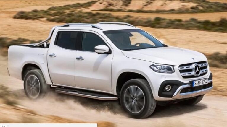 Mercedes-Benz Clase X, la exclusiva pick up argentina